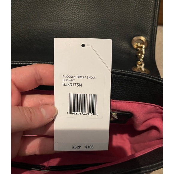 🌸✨NWT Betsey Johnson Bloomin’ Great Shoulder Bag BJ33175N - Picture 7 of 13